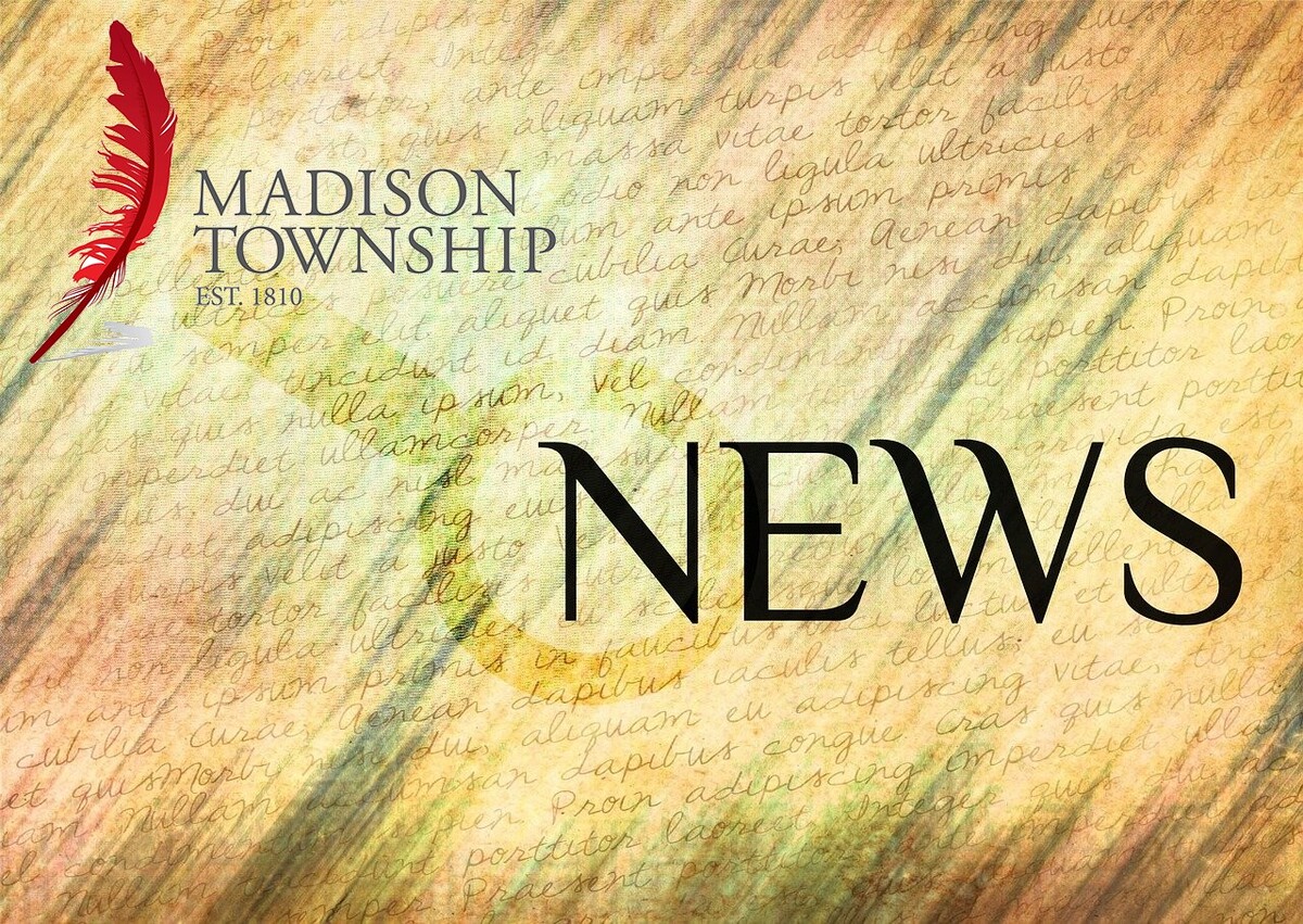 Newsletter Picture with Madison Township Logo